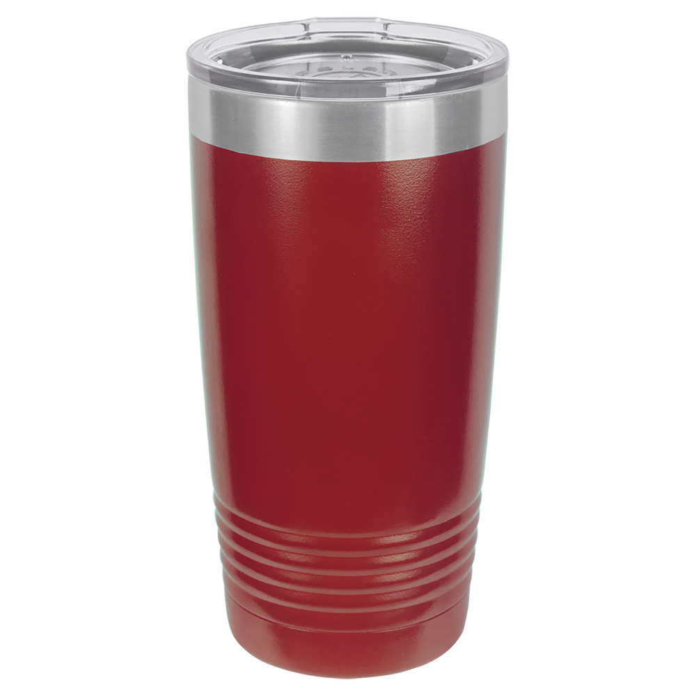 Brs 20 oz maroon polar camel tumbler